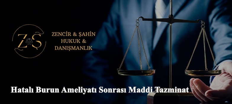 Hatalı Burun Ameliyatı Sonrası Maddi Tazminat